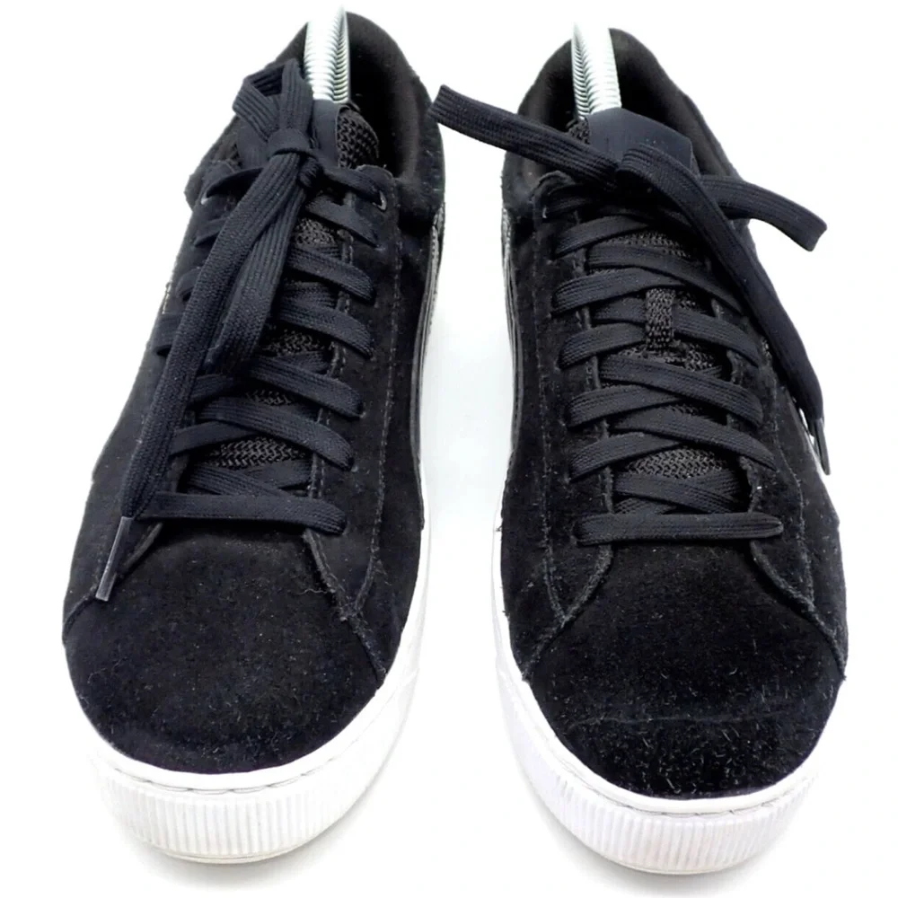 Puma Vikky Skate Platform Shoes Women’s Size 9.5 Black Sneakers